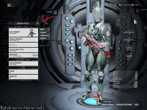 warframe loadout slots|Arsenal .